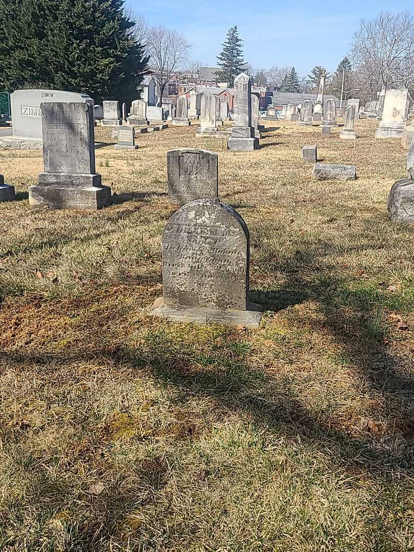 William M. Baughman's grave. Photo 2