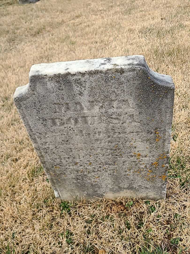 Maria Louisa Yingling's grave. Photo 3