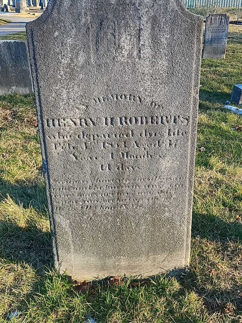 Henry H. Roberts's grave. Photo 3