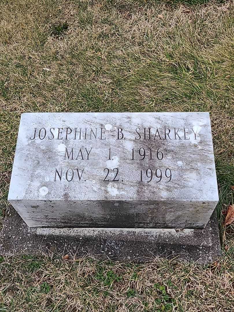 Josephine B. Sharkey's grave. Photo 3
