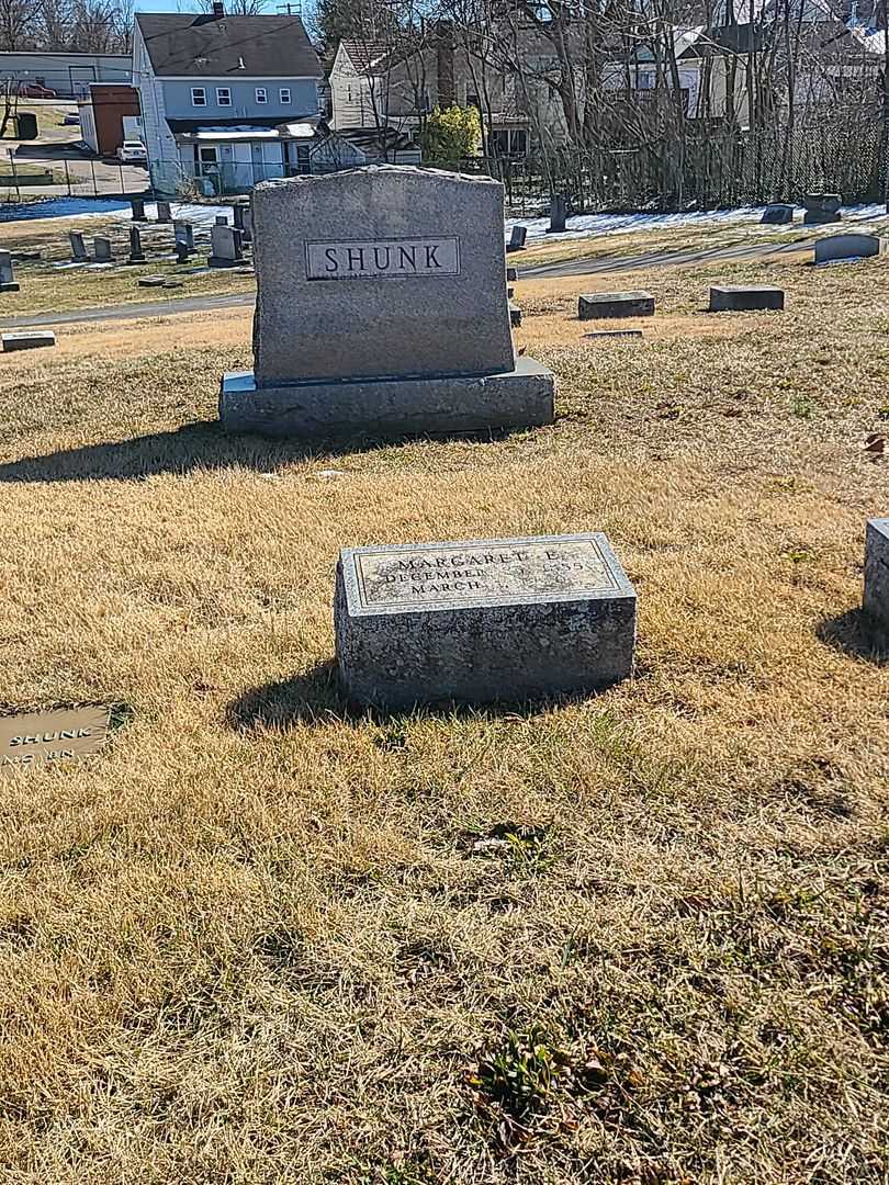 Margaret E. Shunk's grave. Photo 2