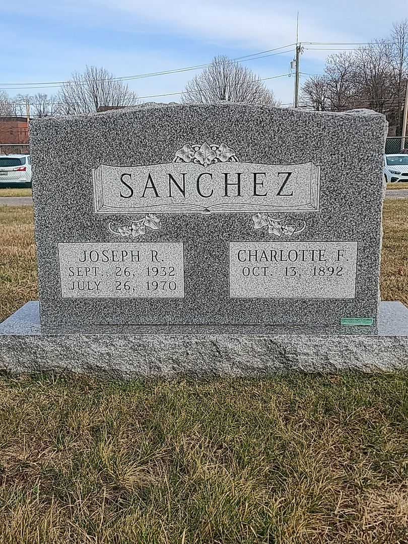 Charlotte F. Sanchez's grave. Photo 1