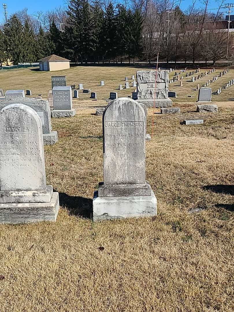 Jacob Thomson's grave. Photo 2