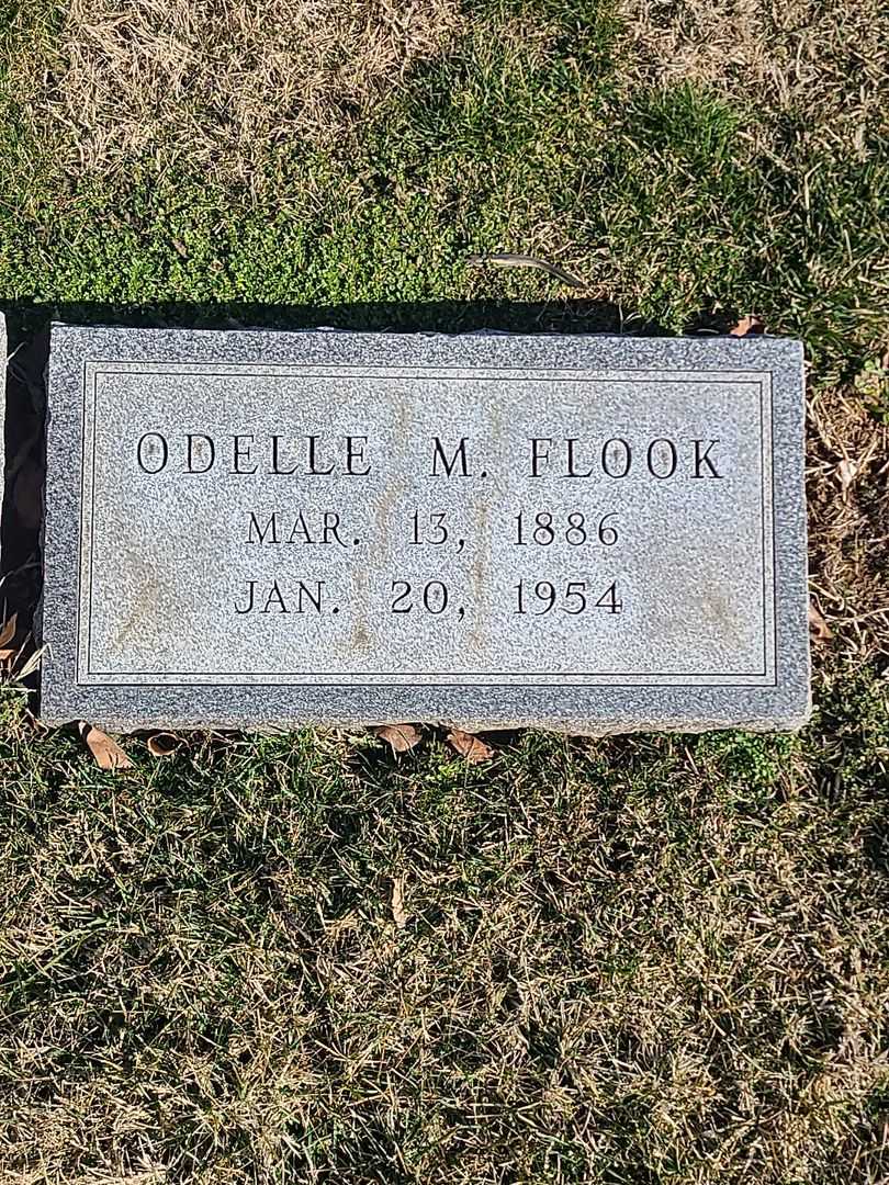 Odelle M. Flook's grave. Photo 3