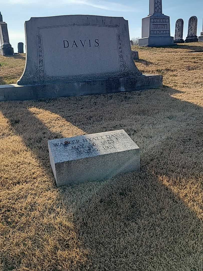 Walter Hyatt Davis's grave. Photo 2