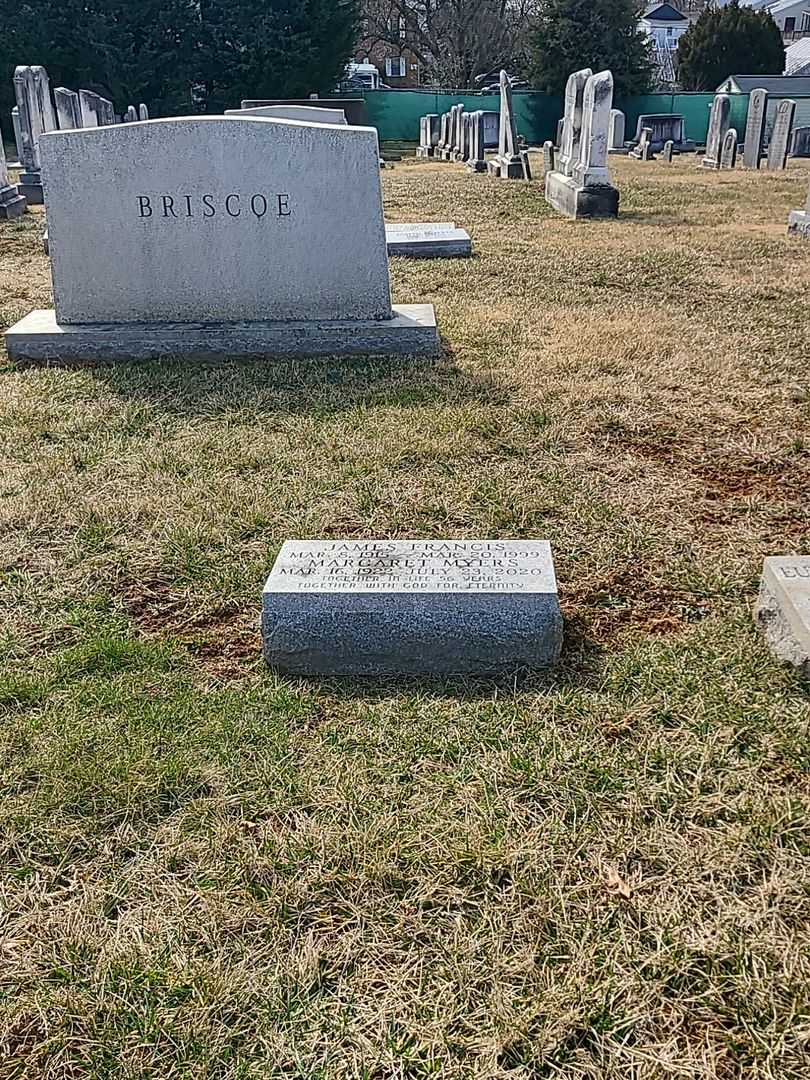 James Francis Briscoe's grave. Photo 2