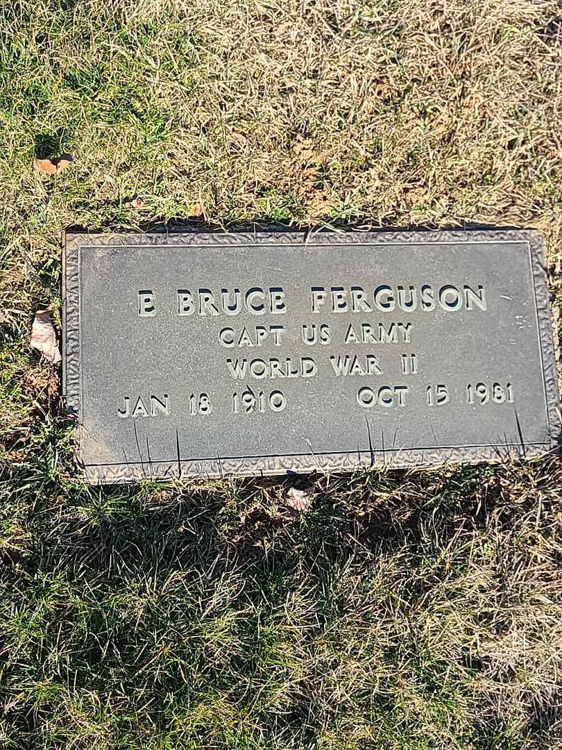 E. Bruce Ferguson's grave. Photo 3