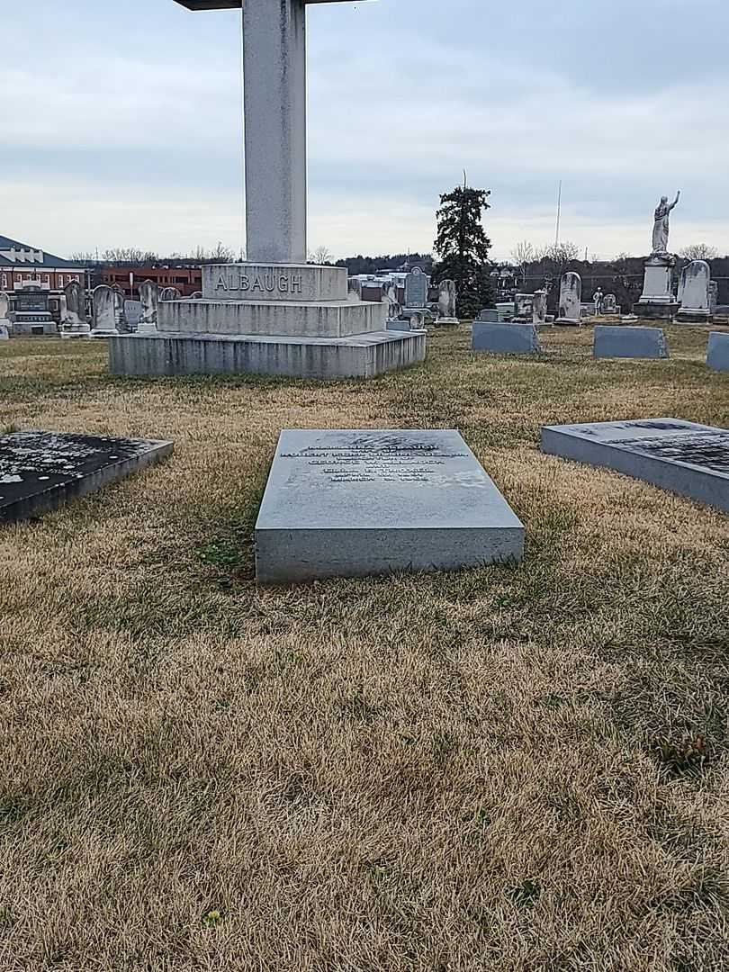 Marianna Albaugh Billingslea's grave. Photo 2