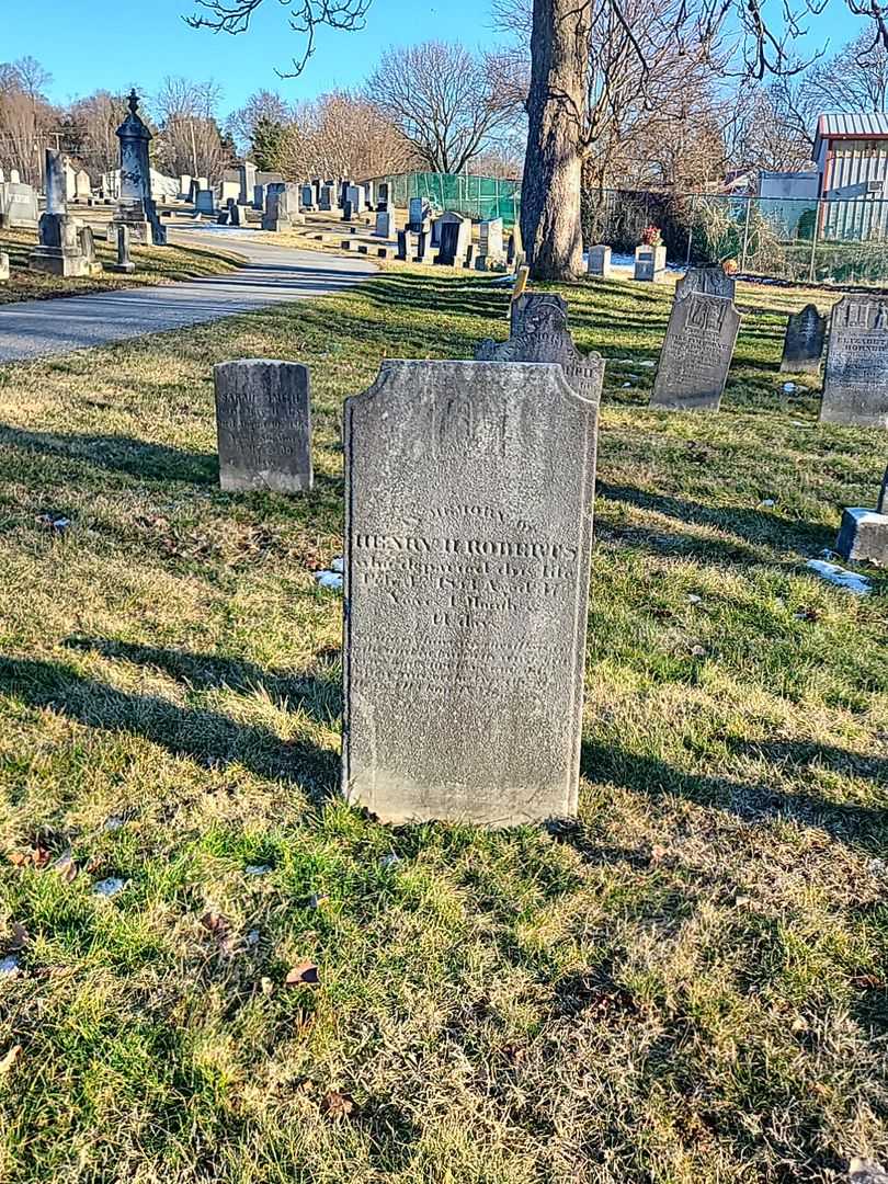 Henry H. Roberts's grave. Photo 2