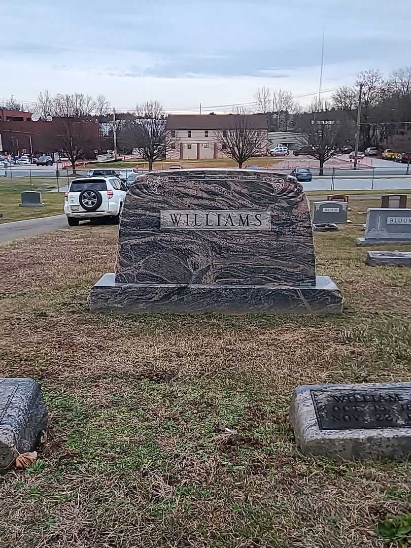 Melvin C. Williams's grave. Photo 1