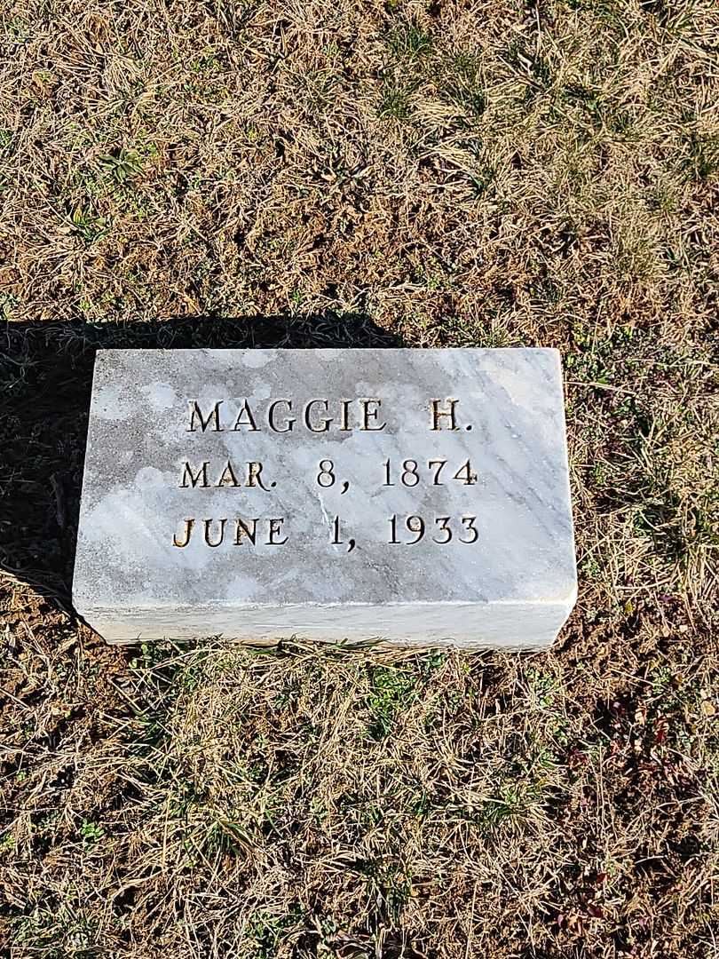 Maggie H. Sayers's grave. Photo 3