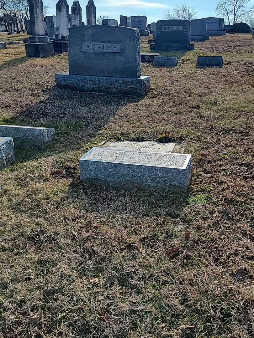 Richard Dunbar Butler's grave. Photo 2