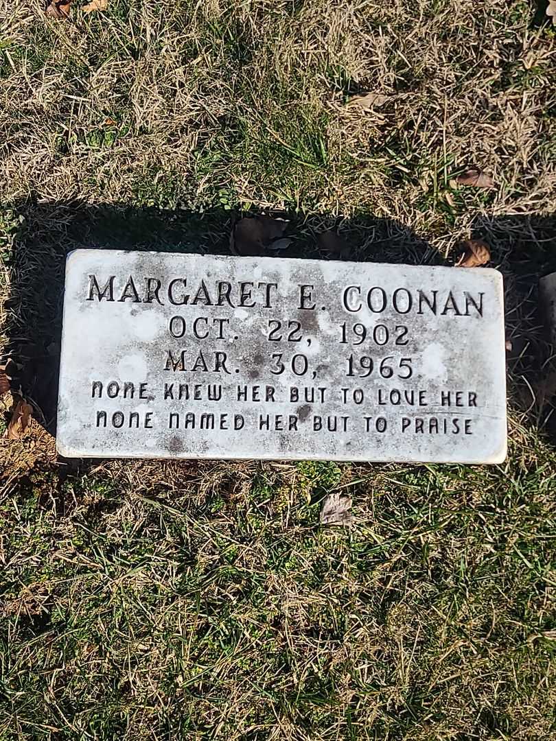 Margaret E. Coonan's grave. Photo 3