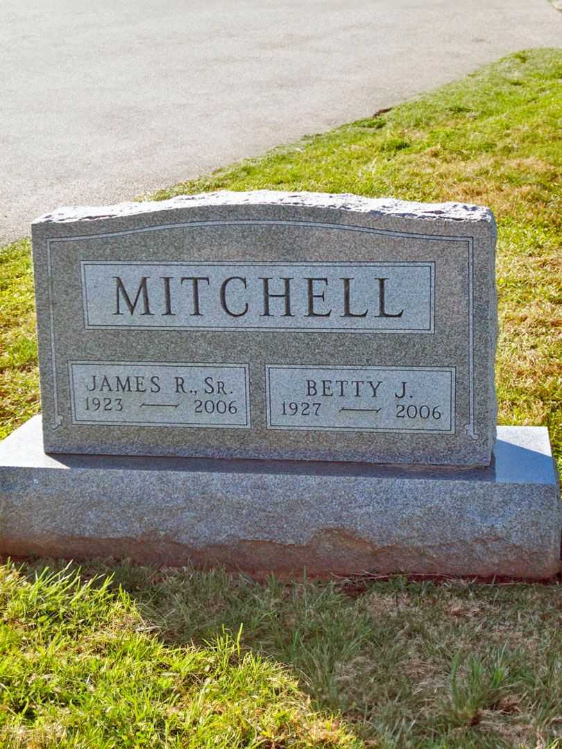 James R. Mitchell Senior's grave. Photo 3