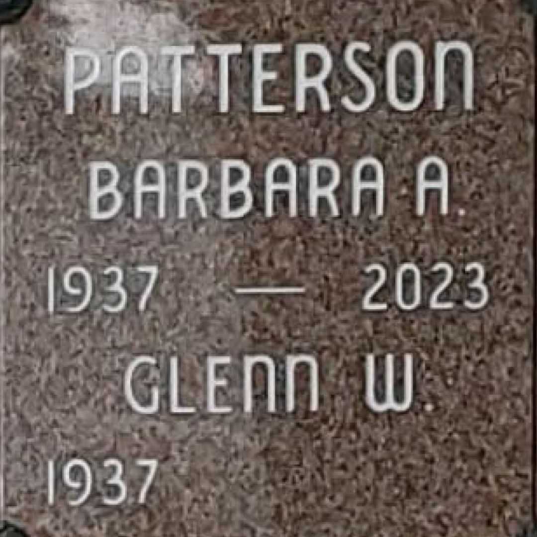 Barbara A. Patterson's grave