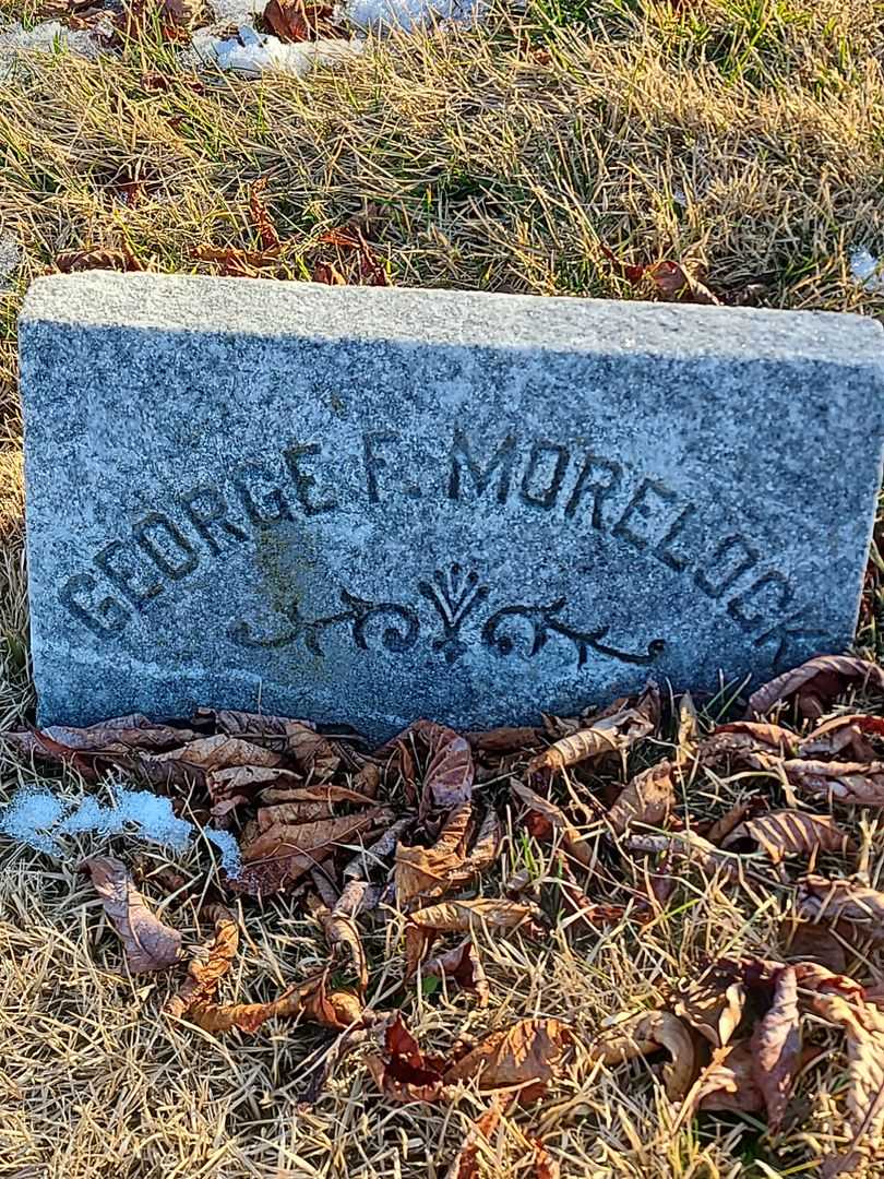 George F. Morelock's grave. Photo 3