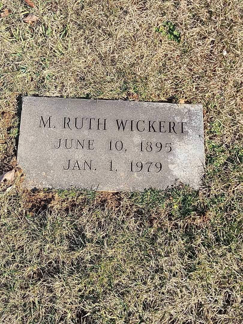 M. Ruth Wickert Billingslea's grave. Photo 3