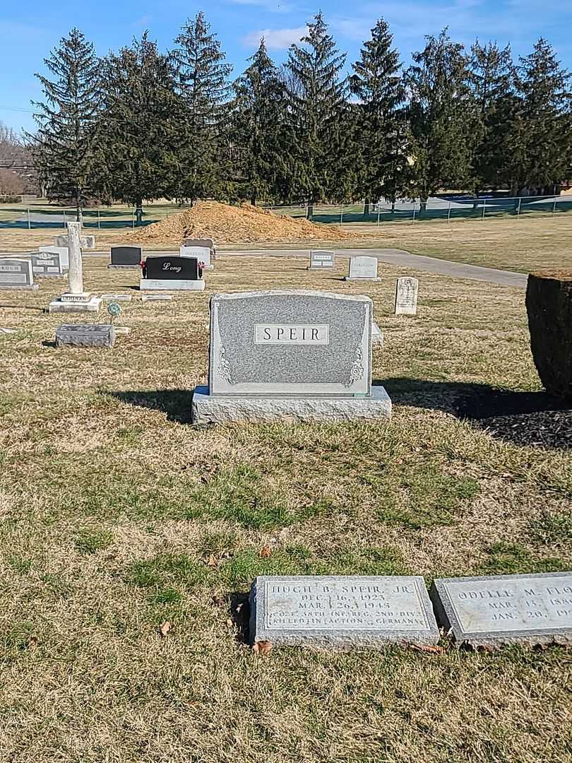Hugh B. Speir Junior's grave. Photo 2