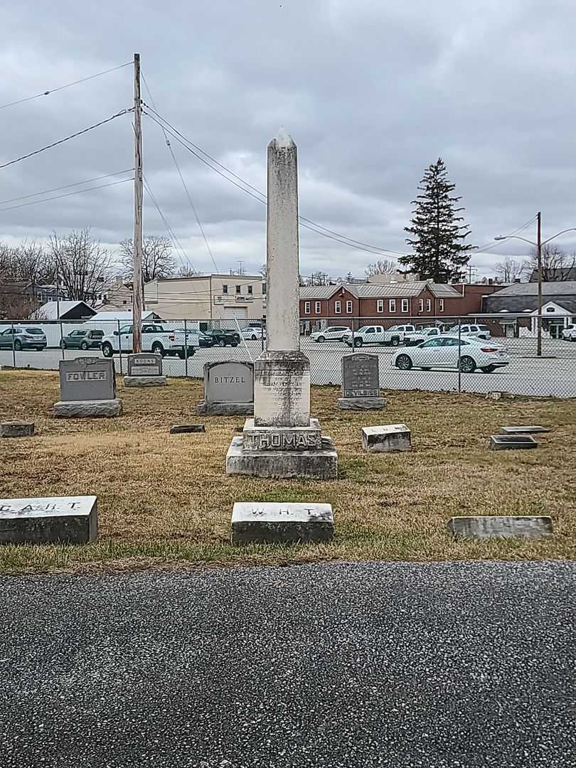 Eleanor Carroll MacKubin Thomas's grave. Photo 1