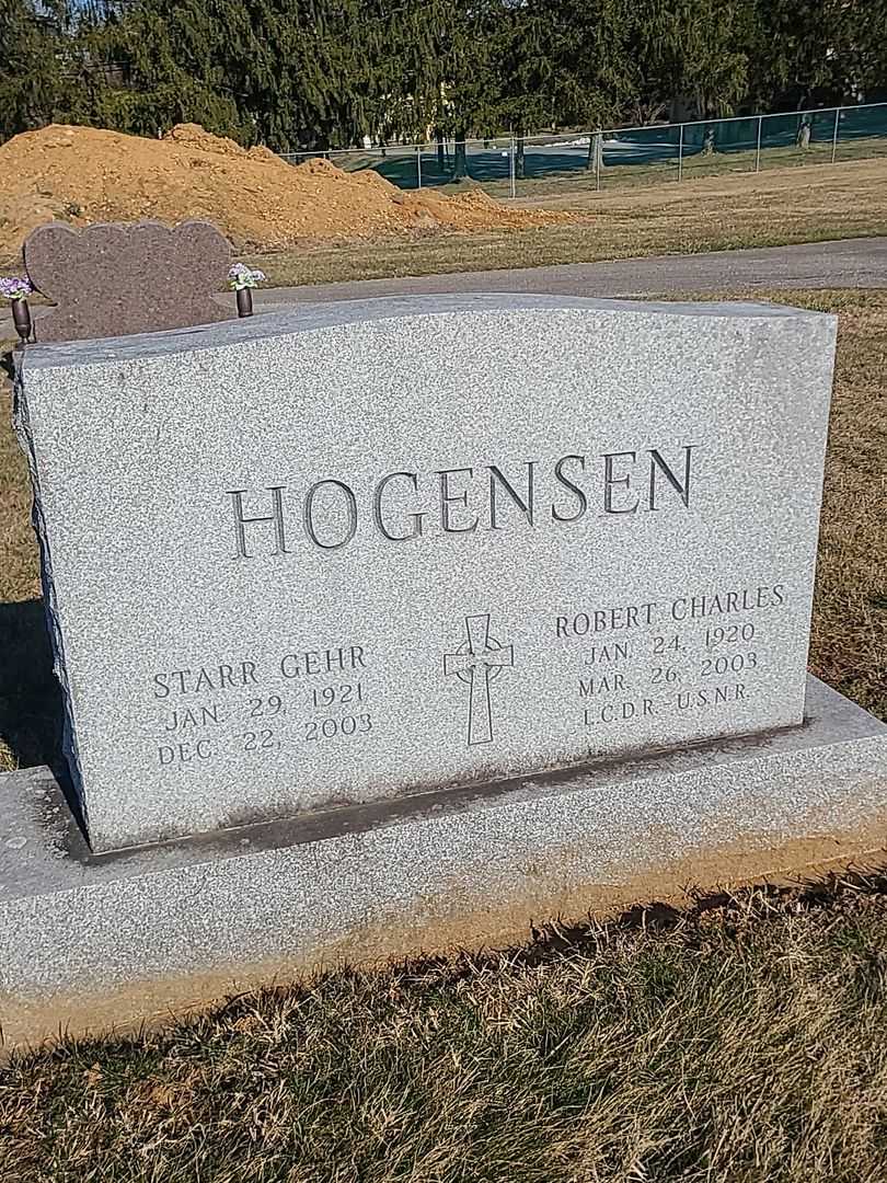 Starr Gehr Hogensen's grave. Photo 3