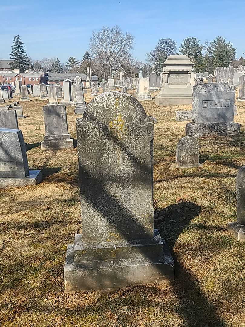 William H. Bell Junior's grave. Photo 1