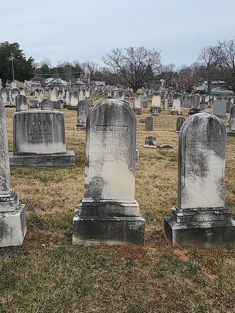 Ann Maria Yingling's grave. Photo 2