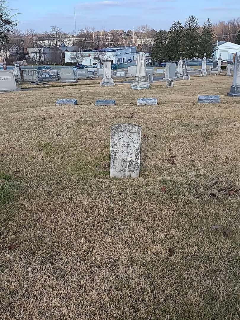 George E. Yingling's grave. Photo 2