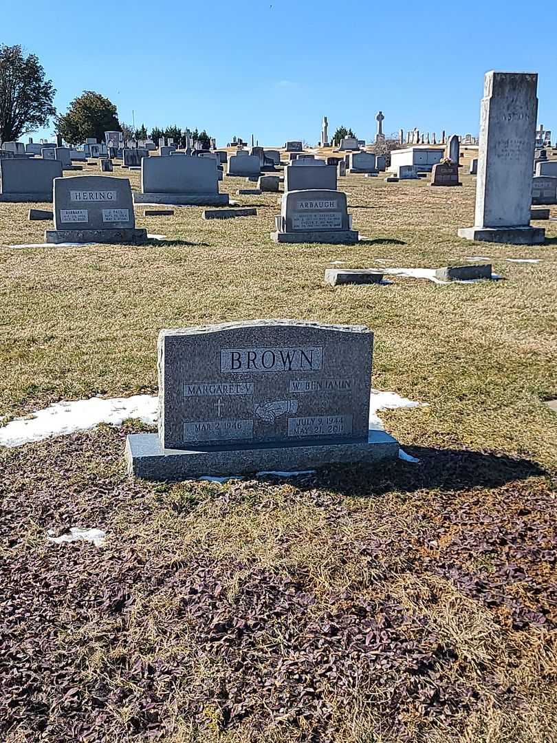 W. Benjamin Brown's grave. Photo 2