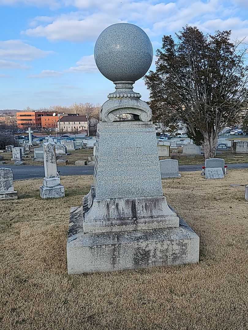 James Thomas Ward D. D.'s grave. Photo 1