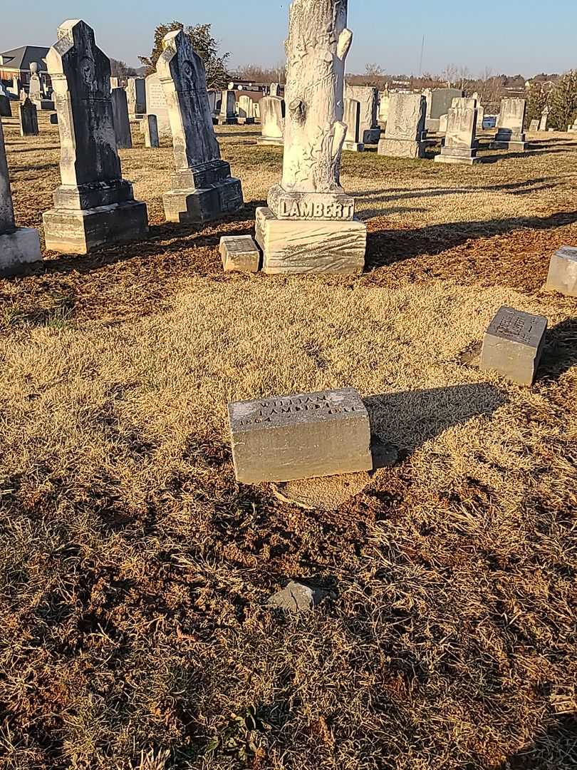 William Lambert's grave. Photo 2