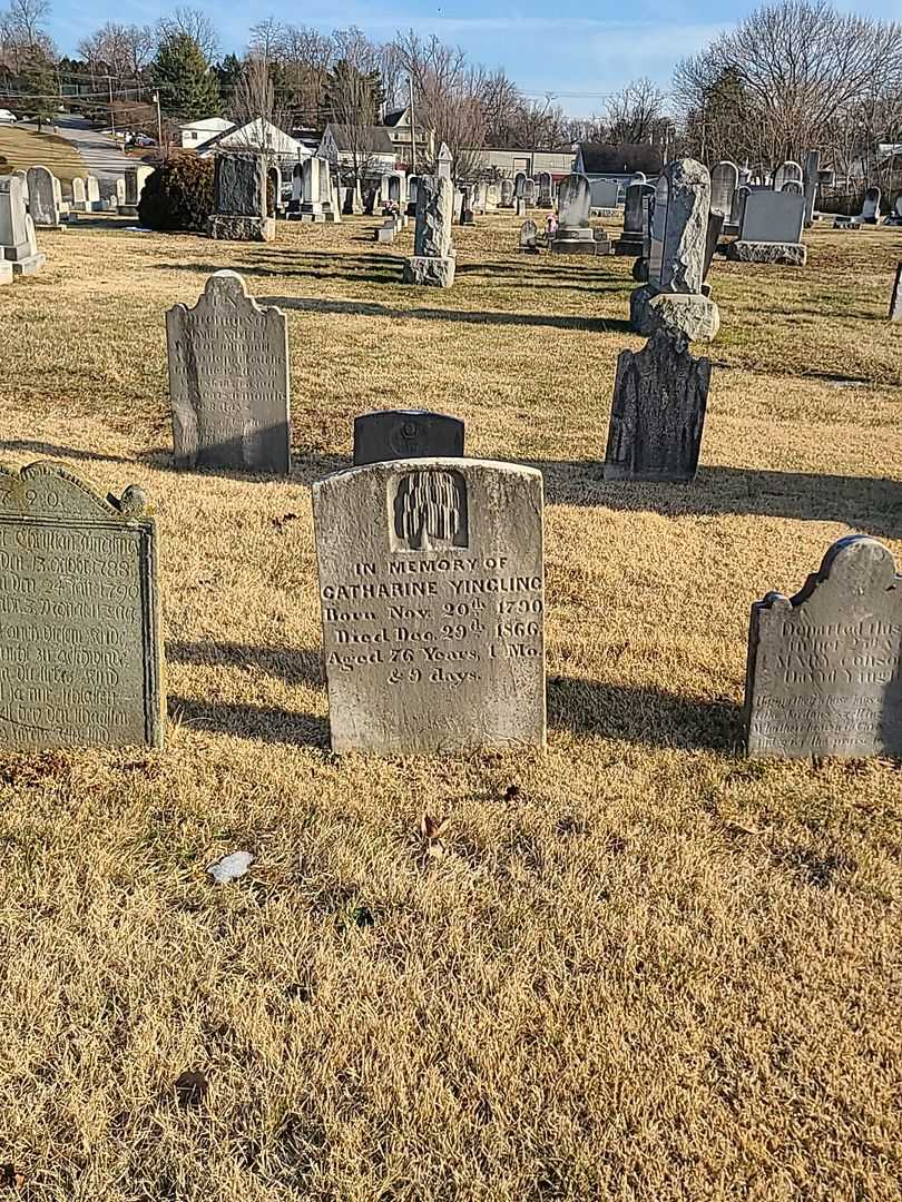 Catharine Yingling's grave. Photo 2