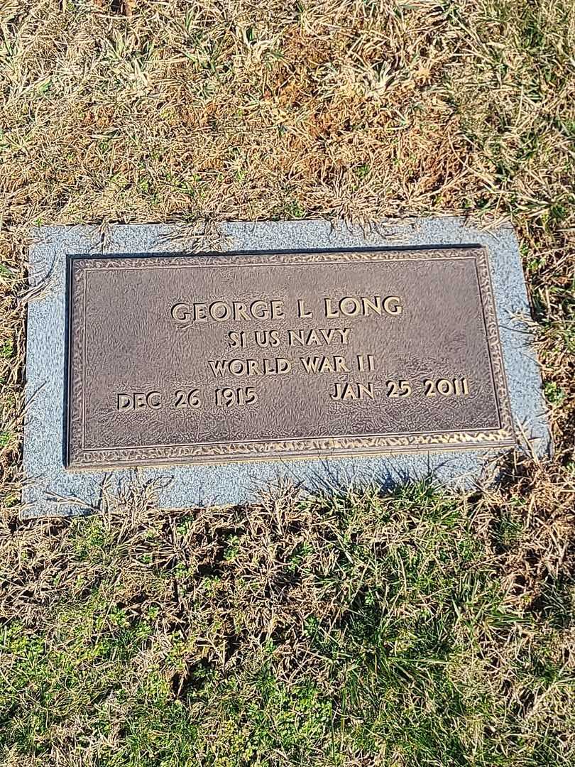 George L. Long's grave. Photo 4