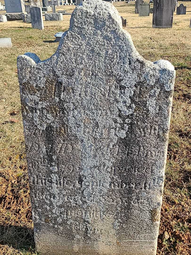 Catherine Keefer's grave. Photo 3