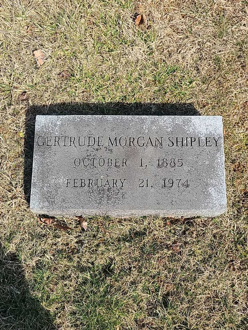 Gertrude Morgan Shipley's grave. Photo 3