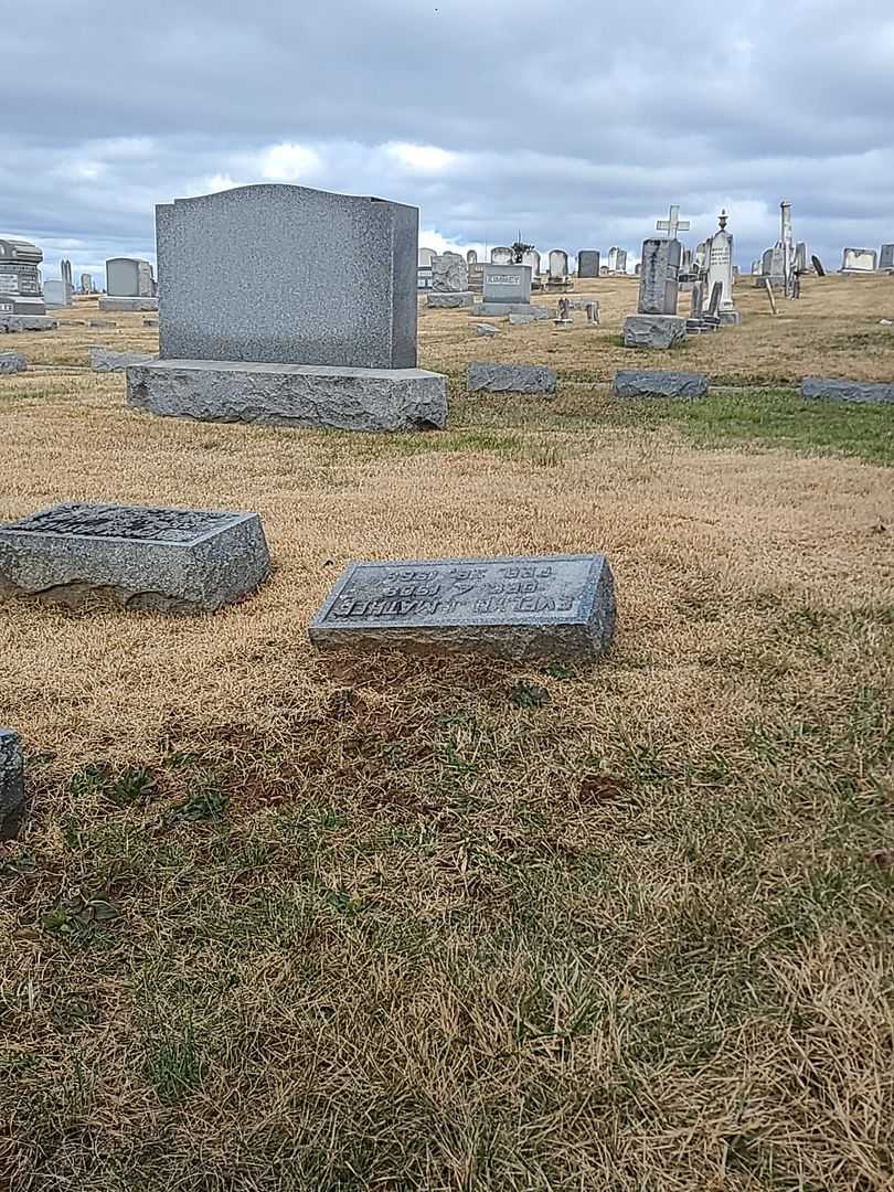 Evelyn J. Mather's grave. Photo 2