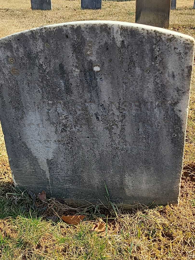 Caleb Stansbury's grave. Photo 1