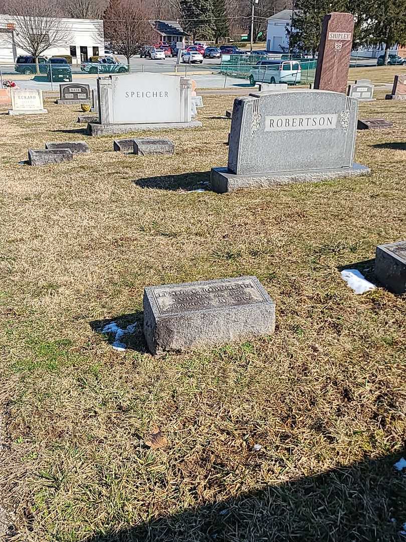 Leslie C. Robertson's grave. Photo 2