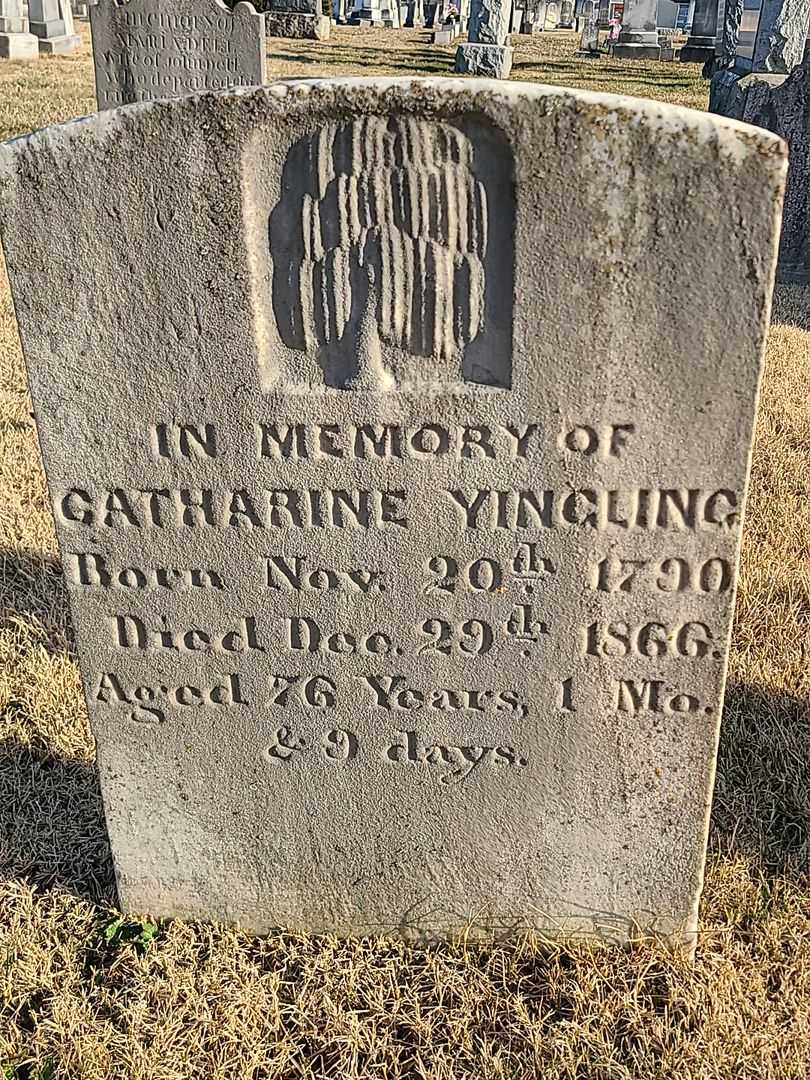 Catharine Yingling's grave. Photo 1