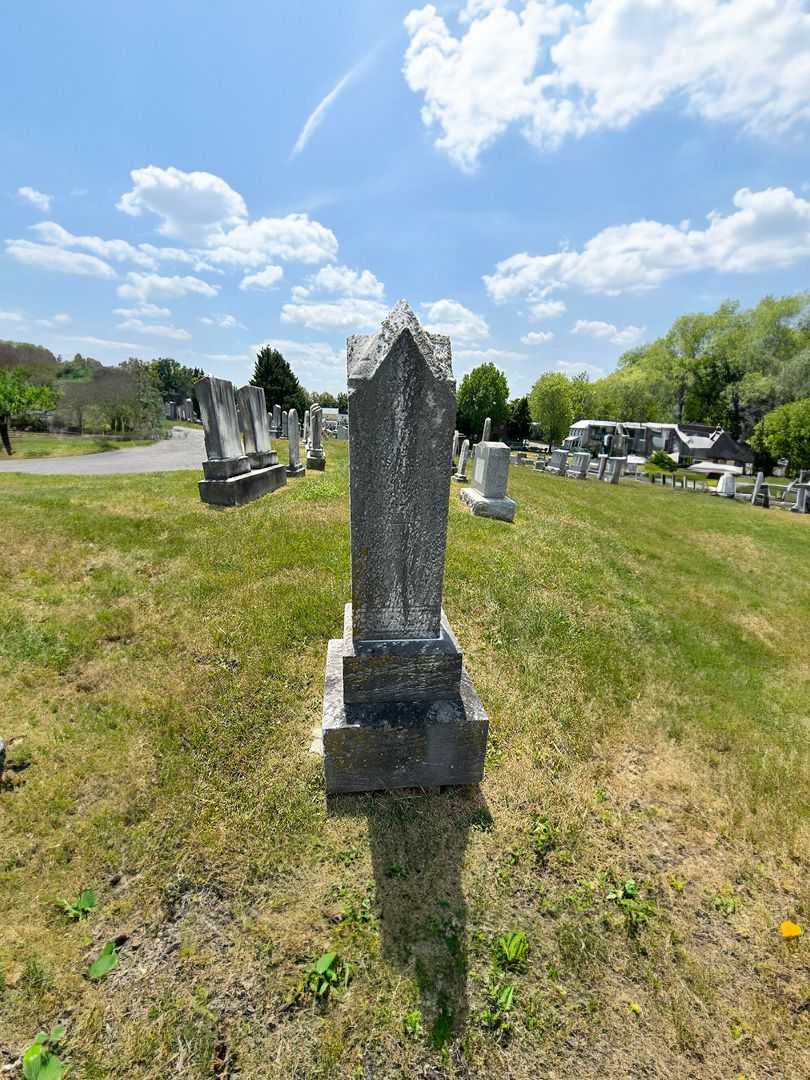 James C. Ebaugh's grave. Photo 2