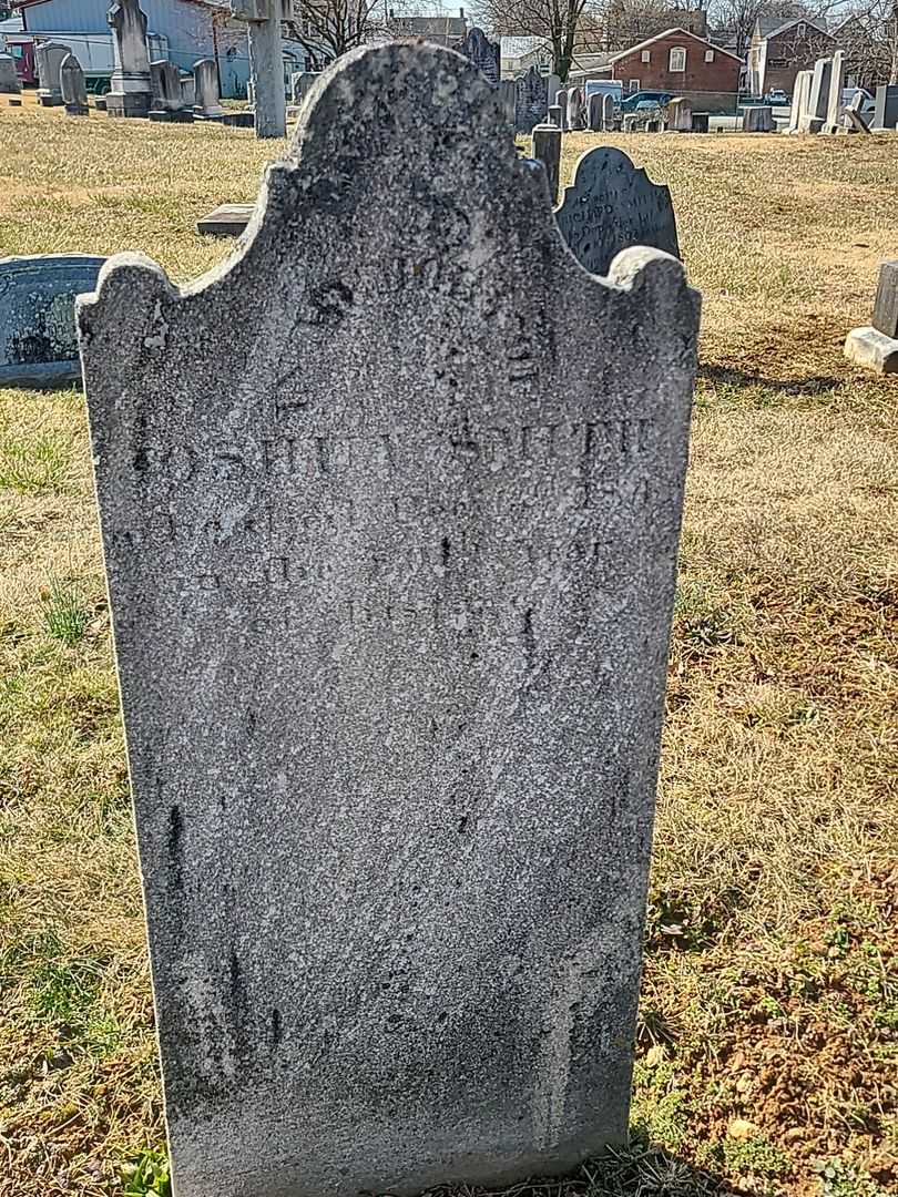 Joshua Smith's grave. Photo 3