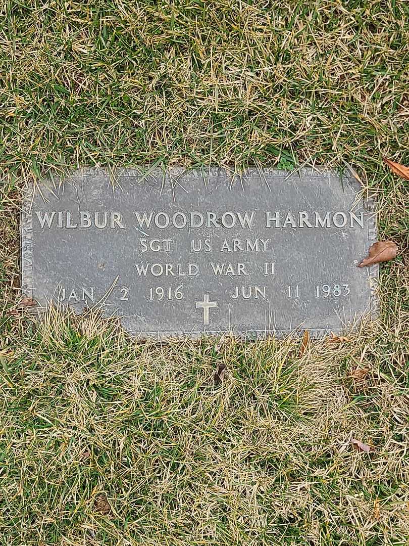 Wilbur Woodrow Harmon's grave. Photo 1
