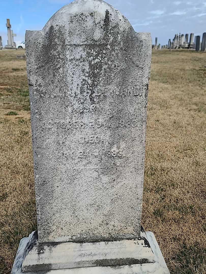 William H. Gernand's grave. Photo 3