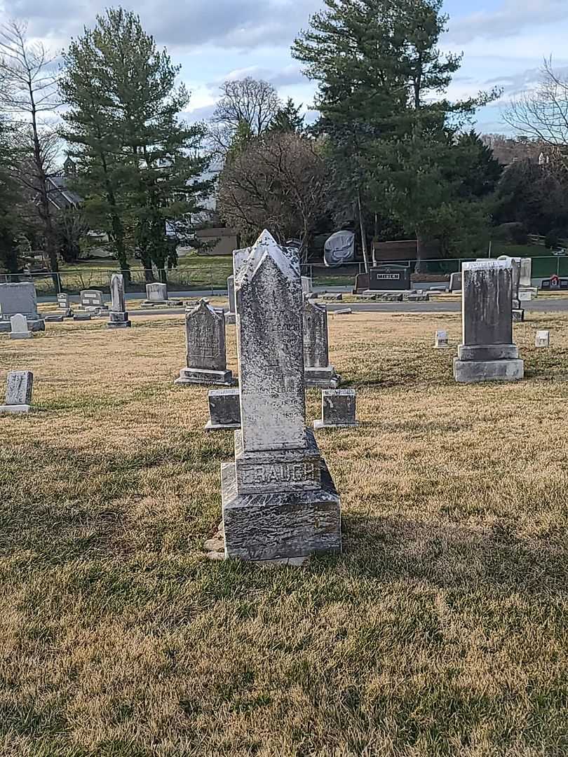 Caroline Ebaugh's grave. Photo 2