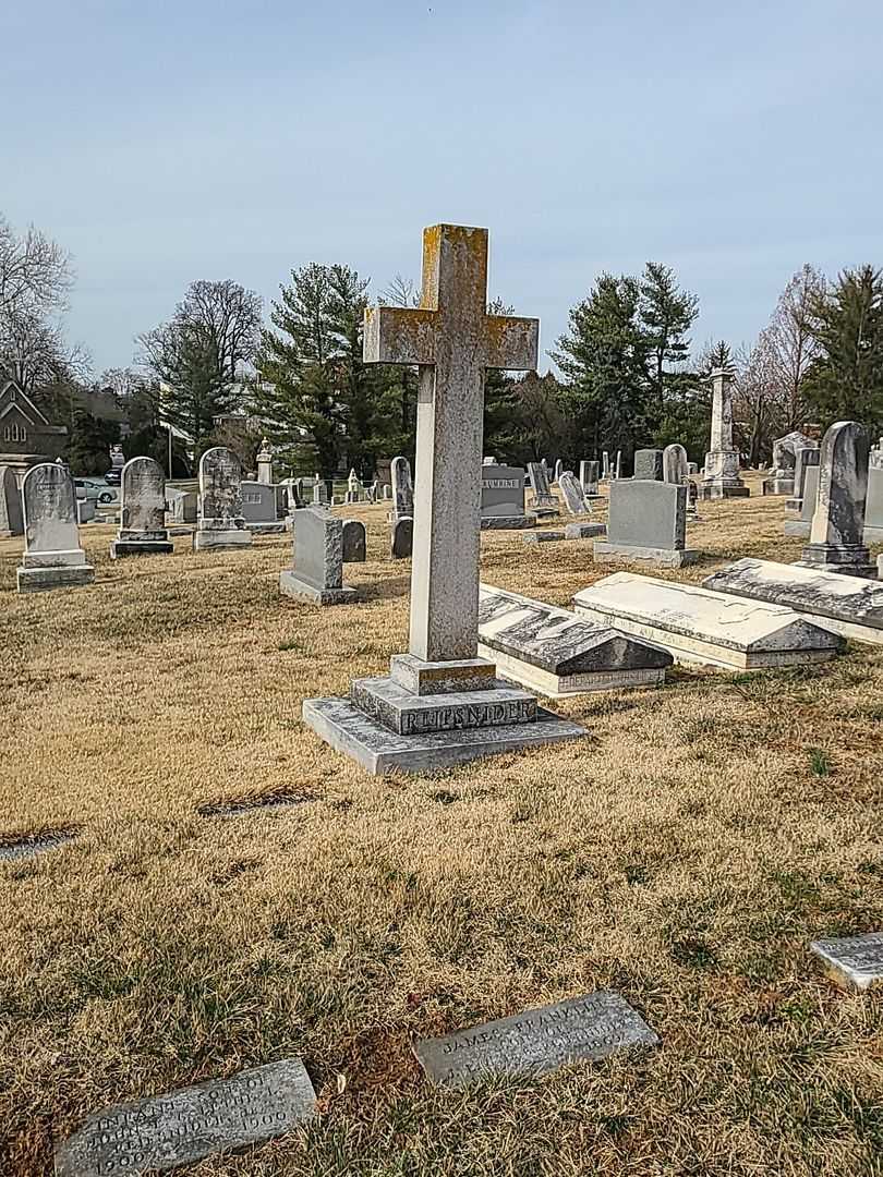 Eltinge Ferree Reifsnider's grave. Photo 1