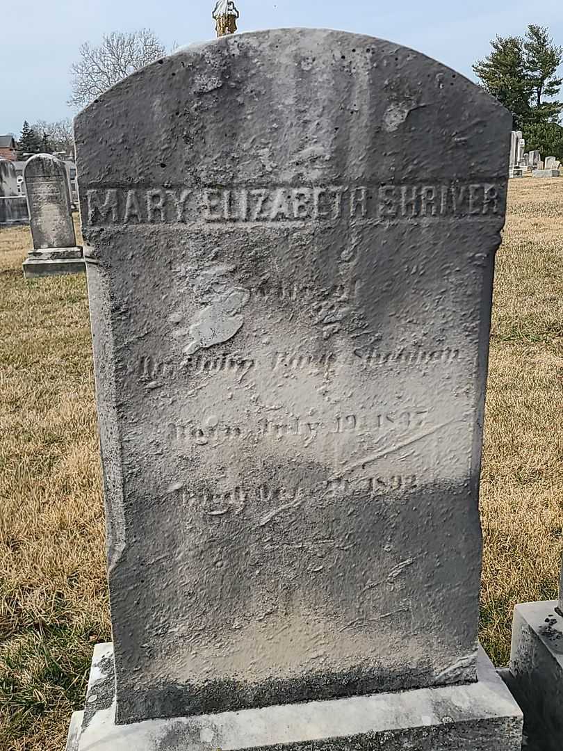 Mary Elizabeth Shriver Sheahan's grave. Photo 2