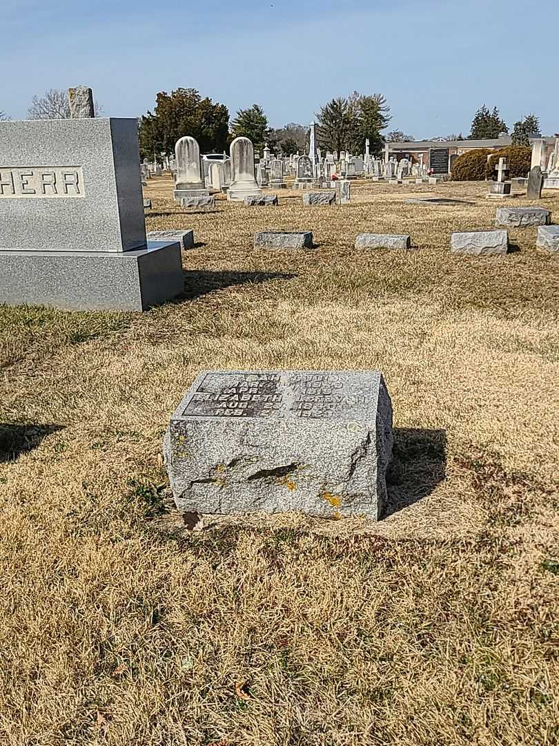 Sarah Louise Herr's grave. Photo 2