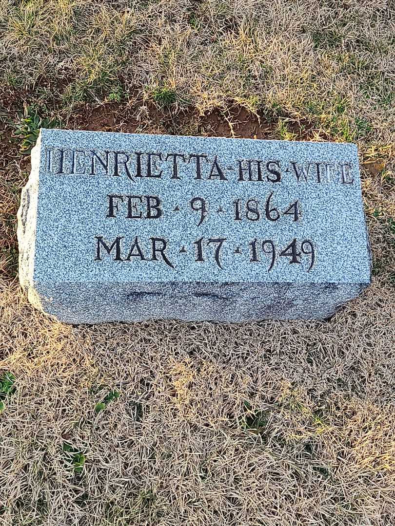 Henrietta Jordan's grave. Photo 4