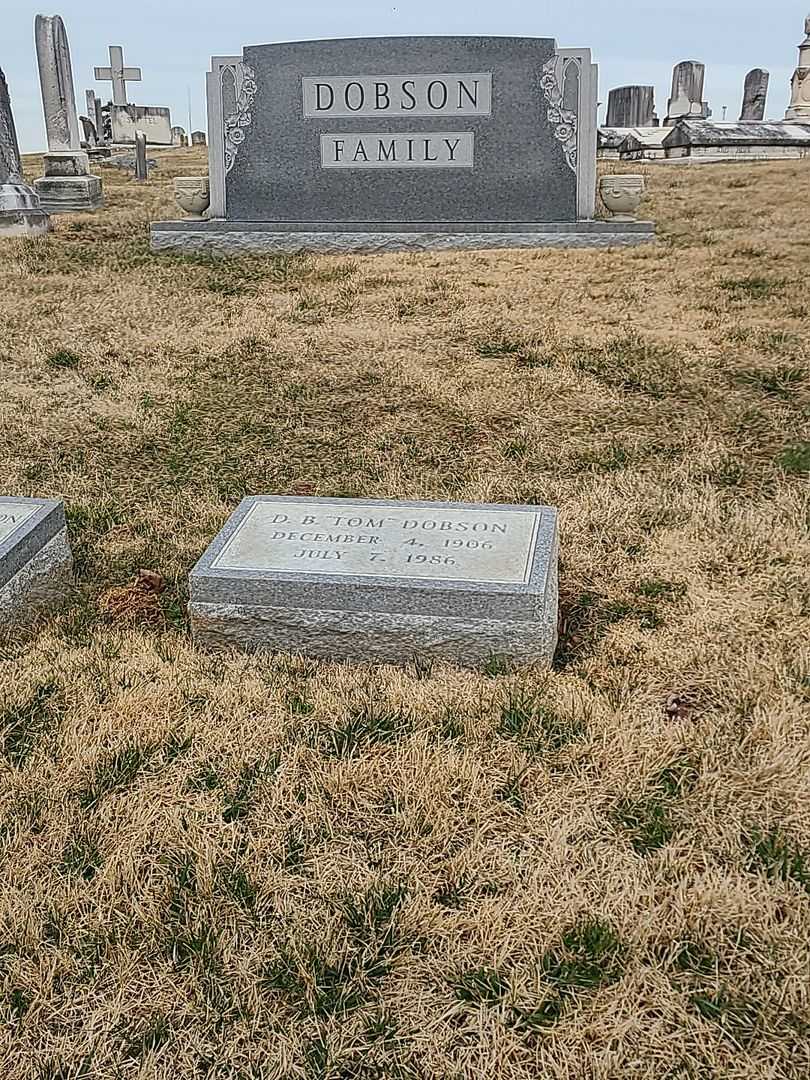 D. B. "Tom" Dobson's grave. Photo 2