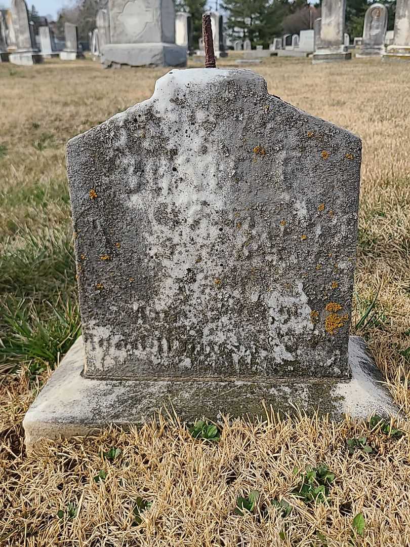 Josie E. Gernand's grave. Photo 3