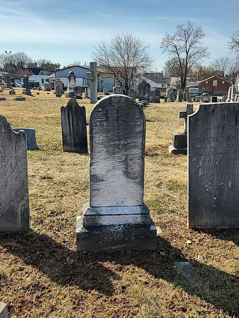 Elizabeth Smith's grave. Photo 2